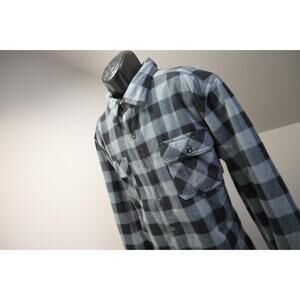 Legendary Whitetails Fleece Button Up Shirt Shacket Long Sleeve Plaid Mens Sz XL